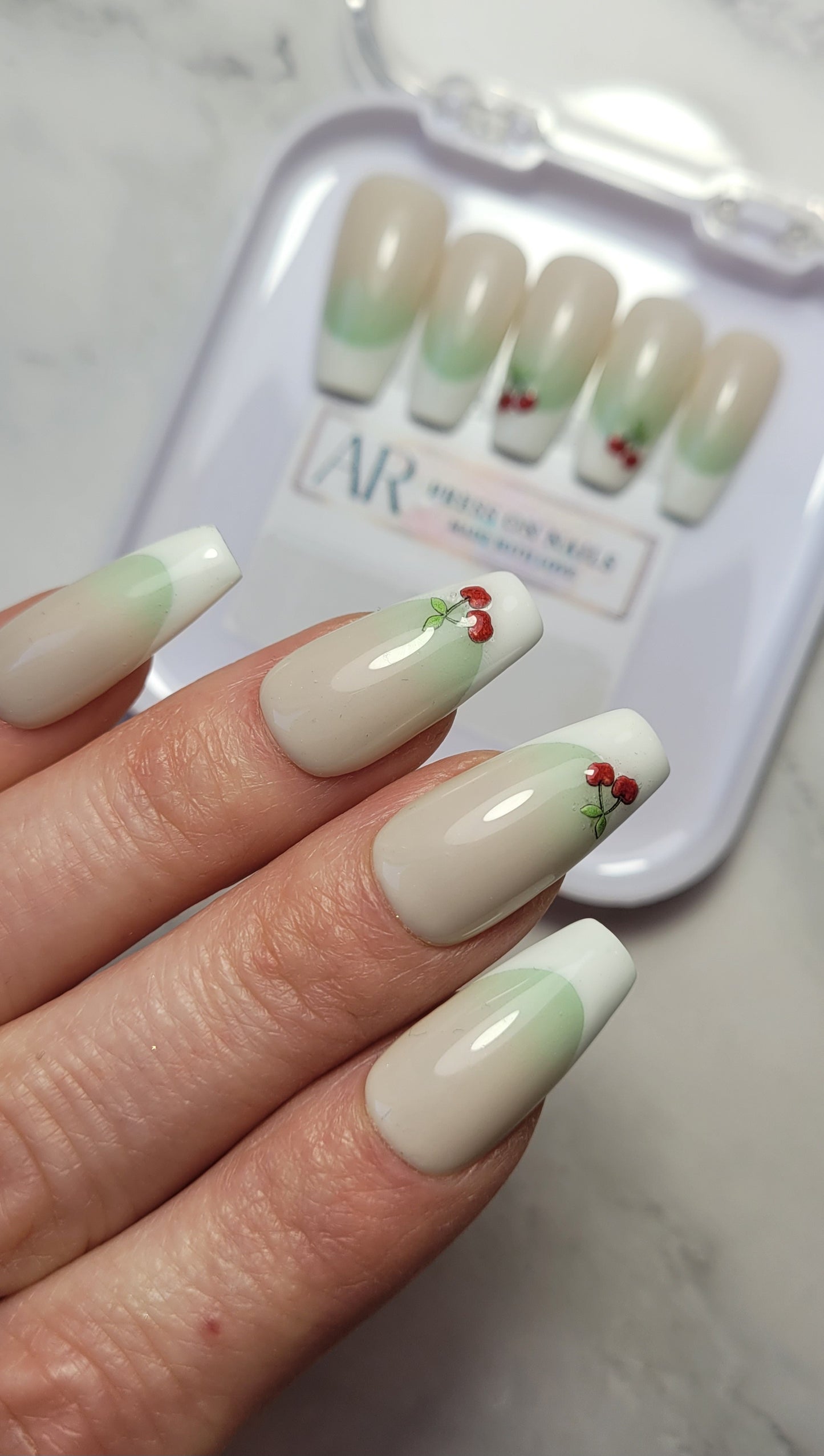 Minty Cherries