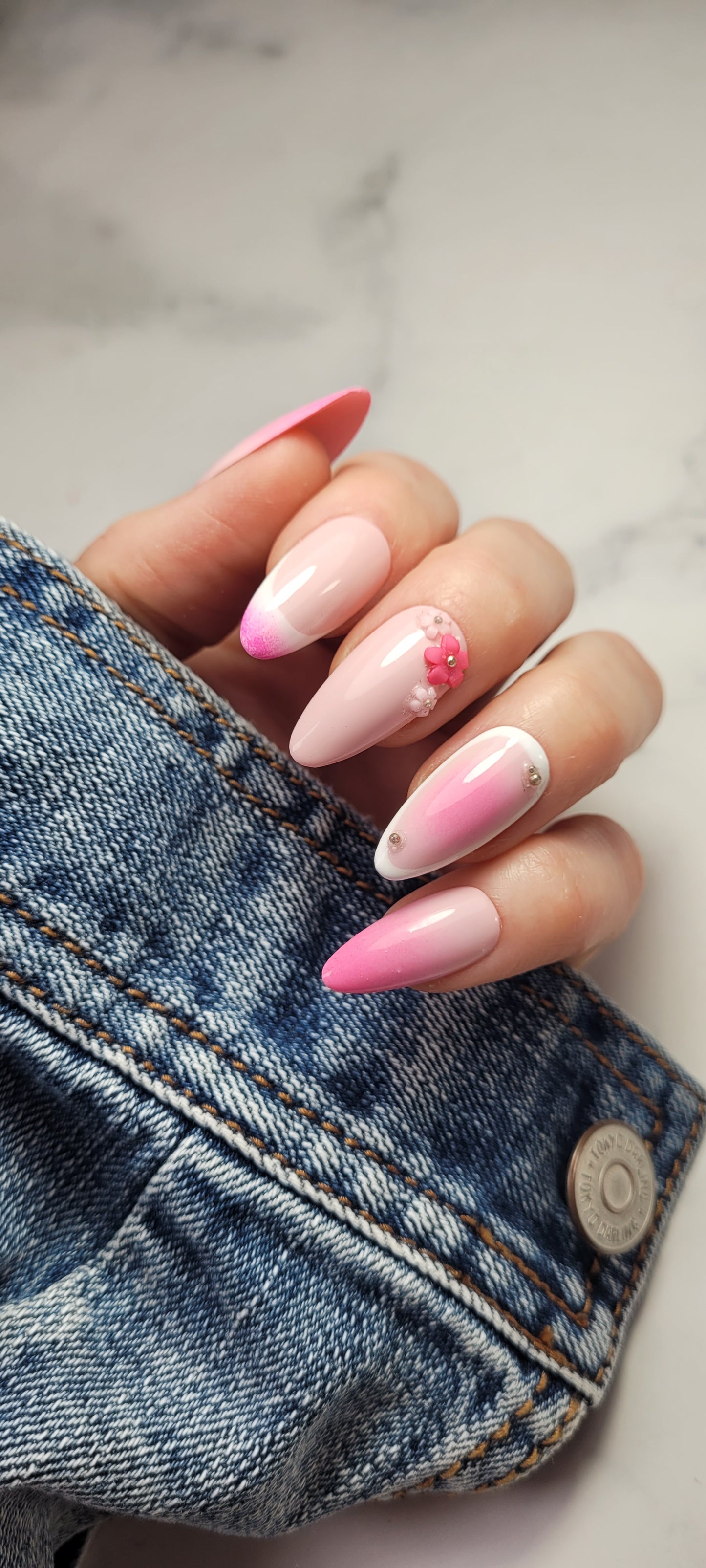 Pink Blossom Ombre