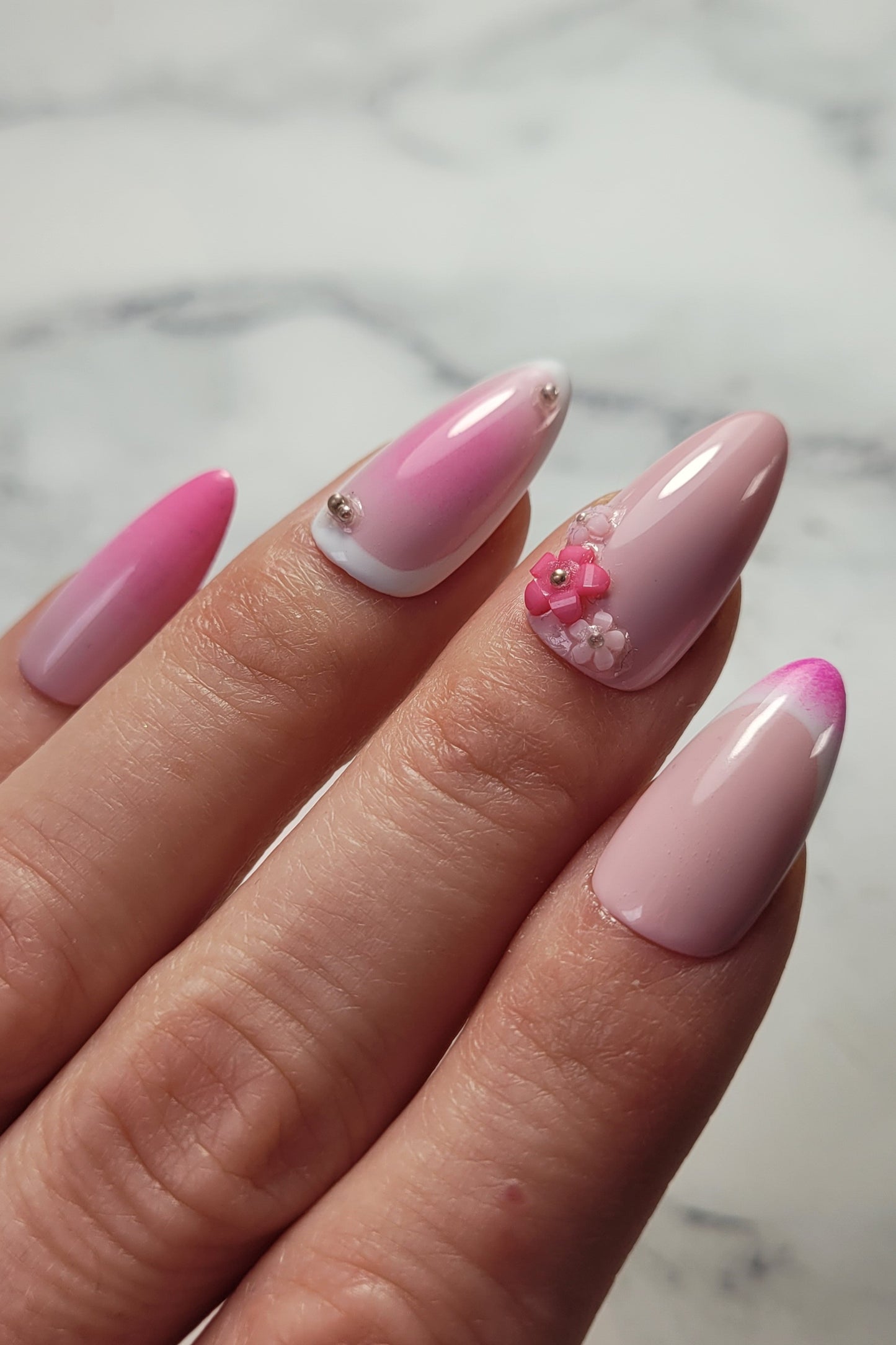 Pink Blossom Ombre