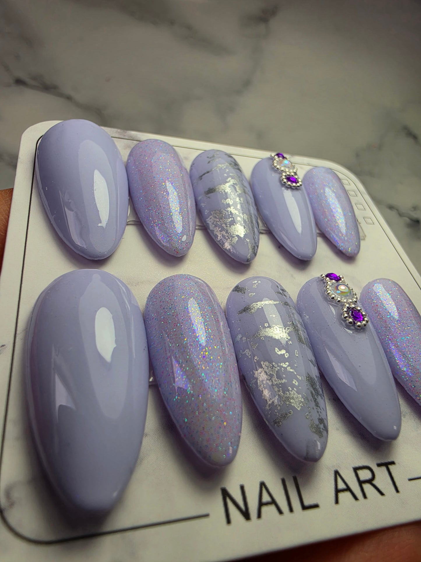 Lavender Moonstone